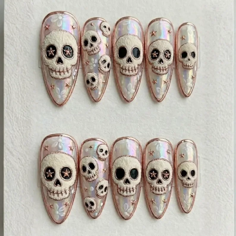 press on nails, custom press on nails, fake nails, Nails Art, stained glass nails, gold press on nails, 3d press on nails, luxury press on nails, handmade press on nails