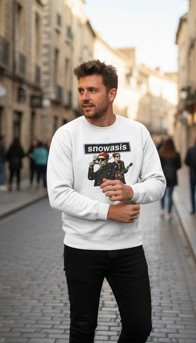 Festive Graphic Sweatshirt - Media 2