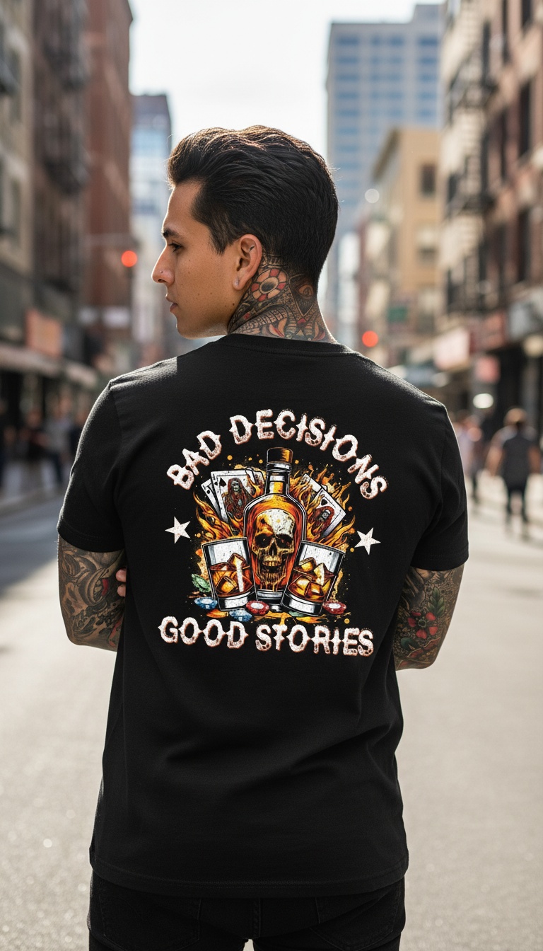 Bold Expression Graphic T-Shirt