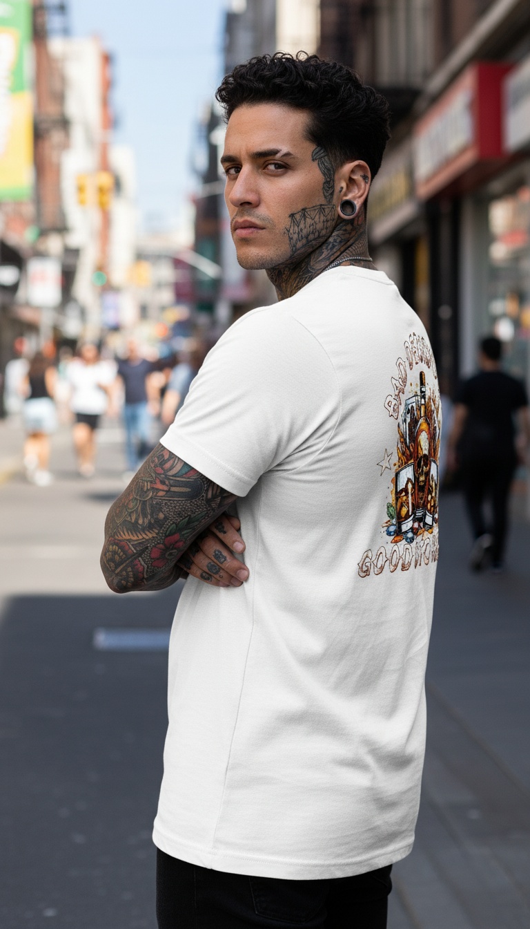 Bold Expression Graphic T-Shirt - Media 2