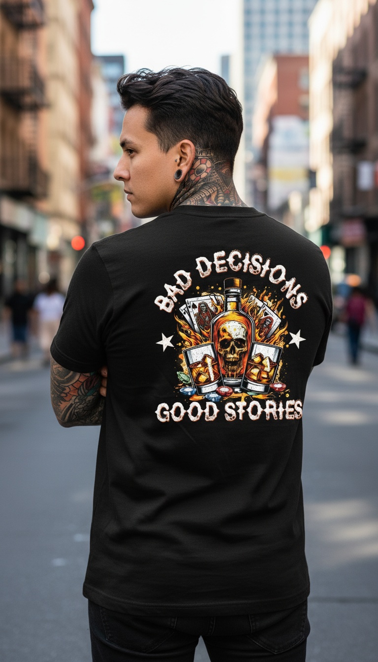 Edgy Graphic T-Shirt