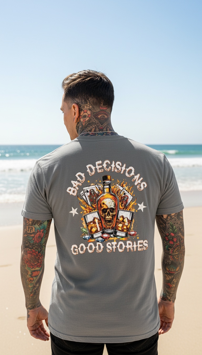 Edgy Graphic T-Shirt - Media 3