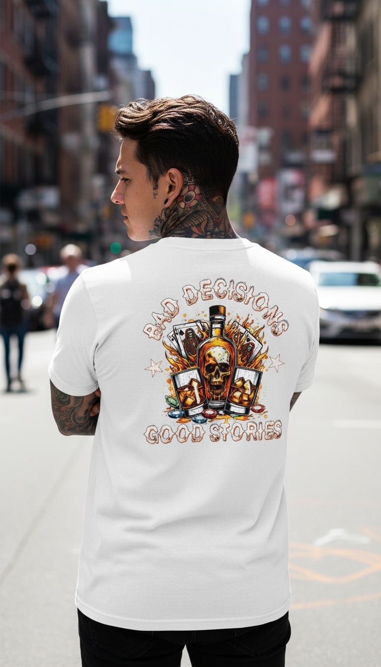 Edgy Graphic Tee - Media 2