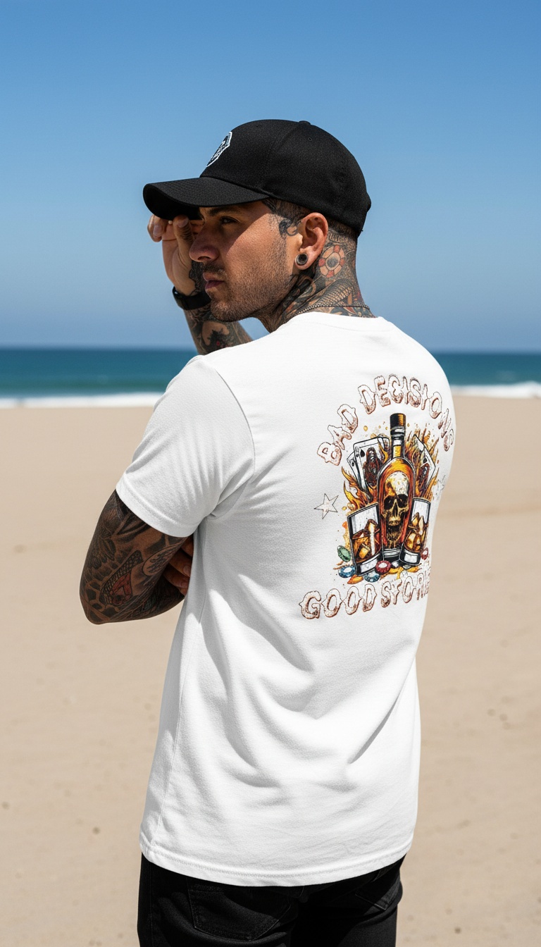 Edgy Graphic Tee - Media 2