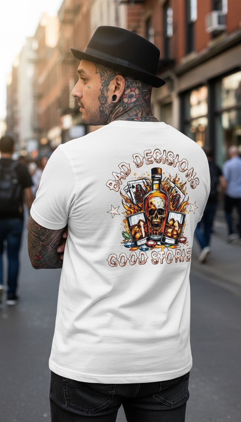 Edgy Graphic Tee - Media 2