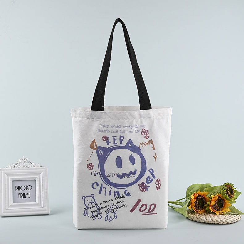 Artistic Canvas Tote Bag