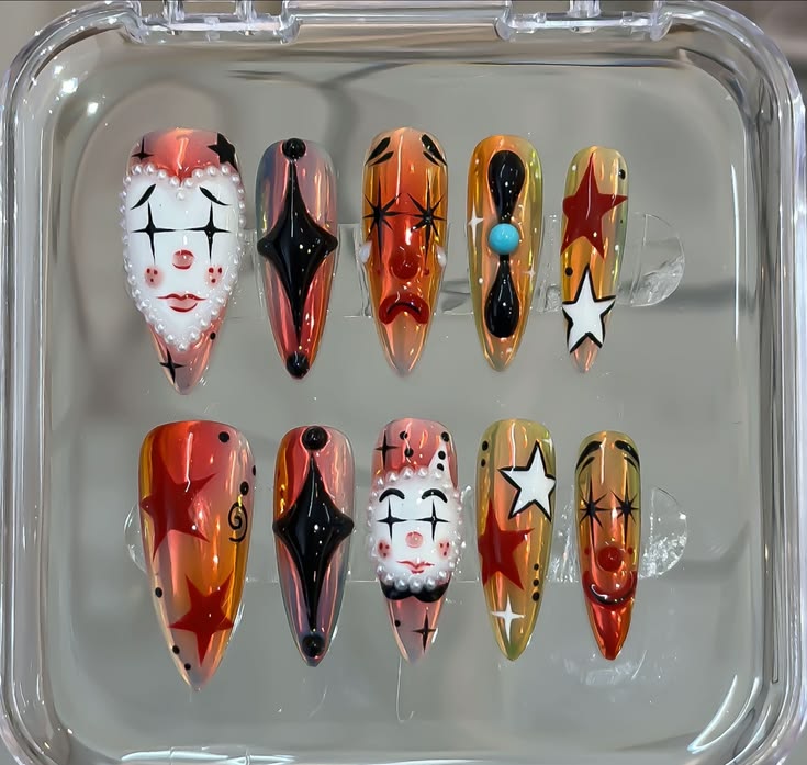 press on nails, custom press on nails, fake nails, Nails Art, stained glass nails, gold press on nails, 3d press on nails, luxury press on nails, handmade press on nails