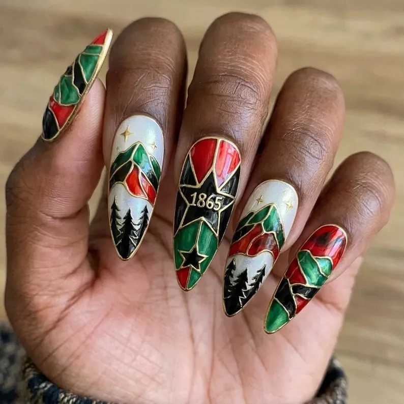 press on nails, custom press on nails, fake nails, Nails Art, stained glass nails, gold press on nails, 3d press on nails, luxury press on nails, handmade press on nails