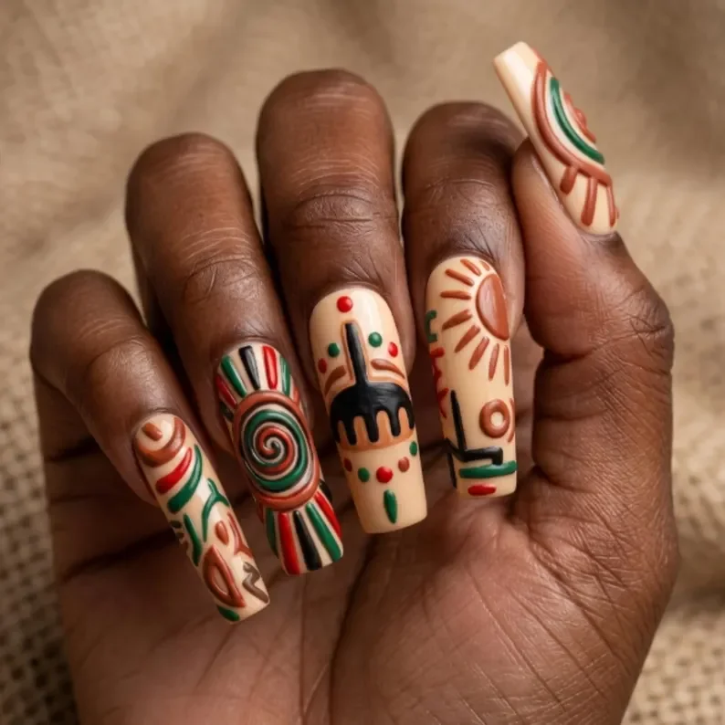 press on nails, custom press on nails, fake nails, Nails Art, stained glass nails, gold press on nails, 3d press on nails, luxury press on nails, handmade press on nails