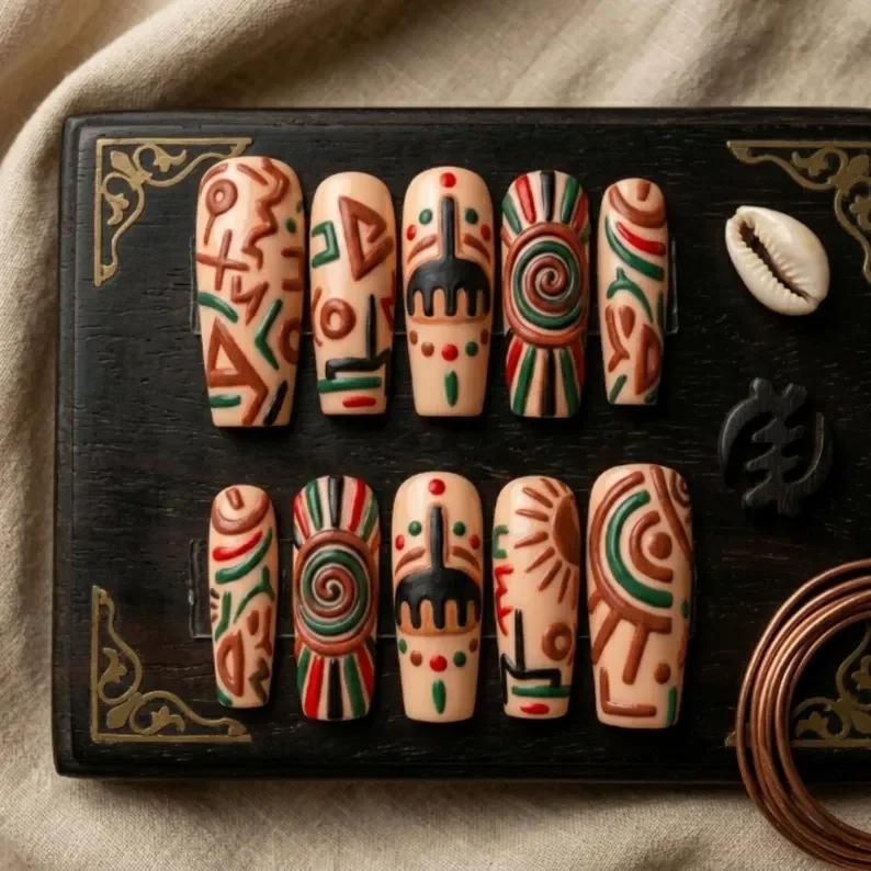 press on nails, custom press on nails, fake nails, Nails Art, stained glass nails, gold press on nails, 3d press on nails, luxury press on nails, handmade press on nails