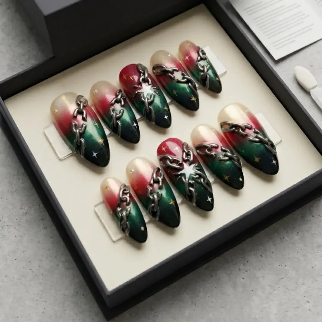press on nails, custom press on nails, fake nails, Nails Art, stained glass nails, gold press on nails, 3d press on nails, luxury press on nails, handmade press on nails