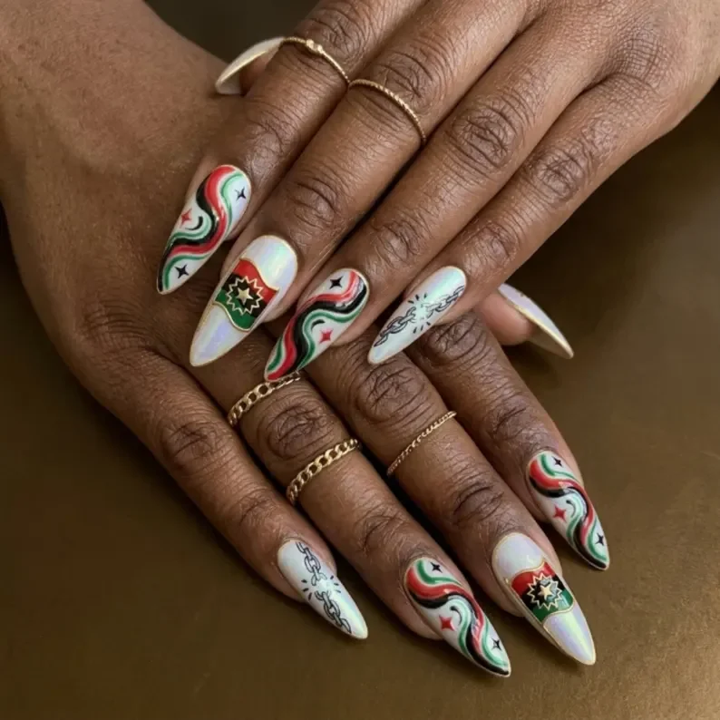 press on nails, custom press on nails, fake nails, Nails Art, stained glass nails, gold press on nails, 3d press on nails, luxury press on nails, handmade press on nails
