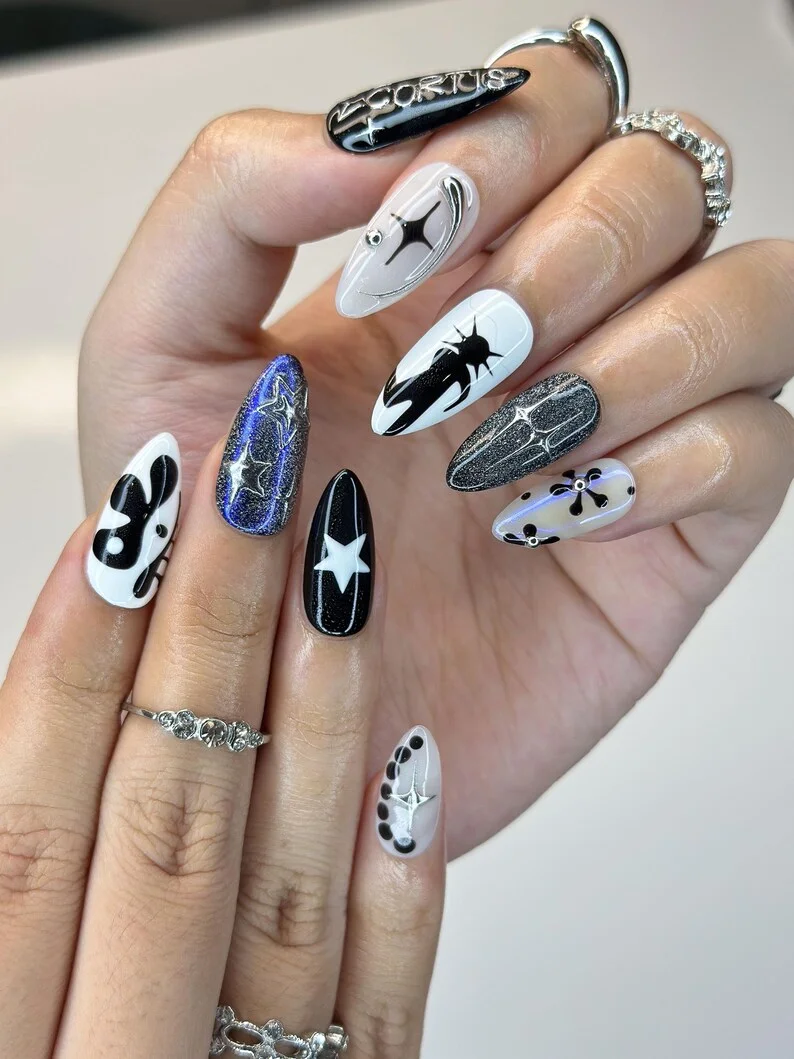 press on nails, custom press on nails, fake nails, Nails Art, stained glass nails, gold press on nails, 3d press on nails, luxury press on nails, handmade press on nails