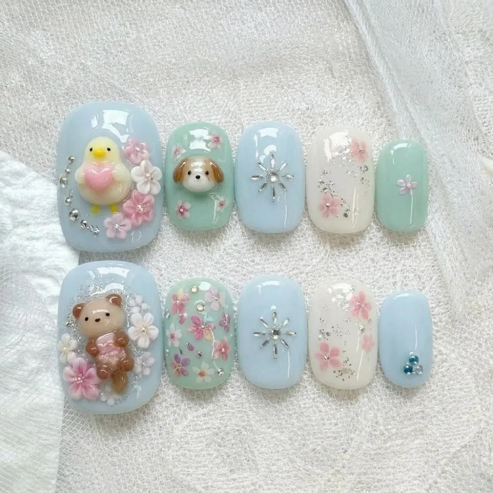 press on nails, custom press on nails, fake nails, Nails Art, stained glass nails, gold press on nails, 3d press on nails, luxury press on nails, handmade press on nails