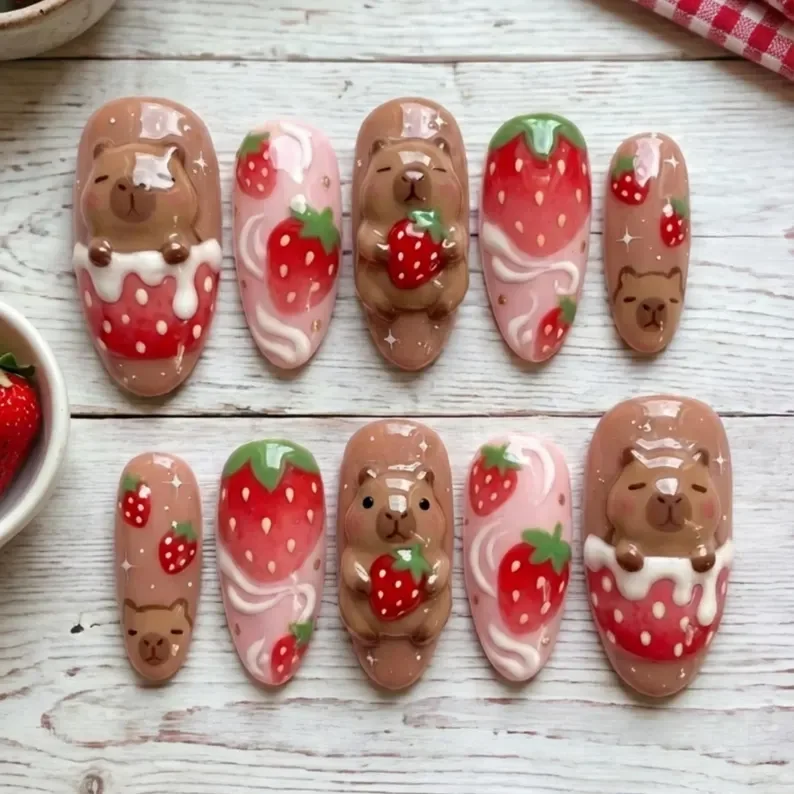 press on nails, custom press on nails, fake nails, Nails Art, stained glass nails, gold press on nails, 3d press on nails, luxury press on nails, handmade press on nails