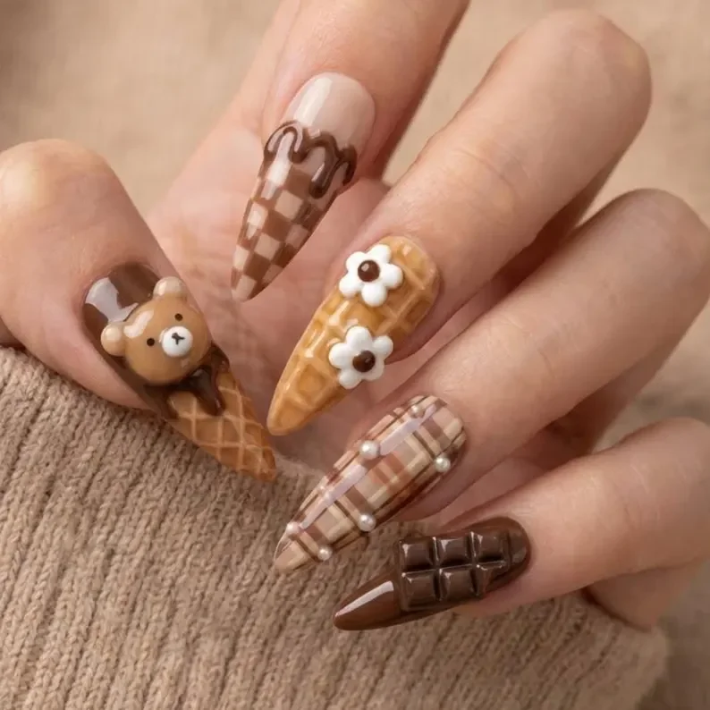 press on nails, custom press on nails, fake nails, Nails Art, stained glass nails, gold press on nails, 3d press on nails, luxury press on nails, handmade press on nails