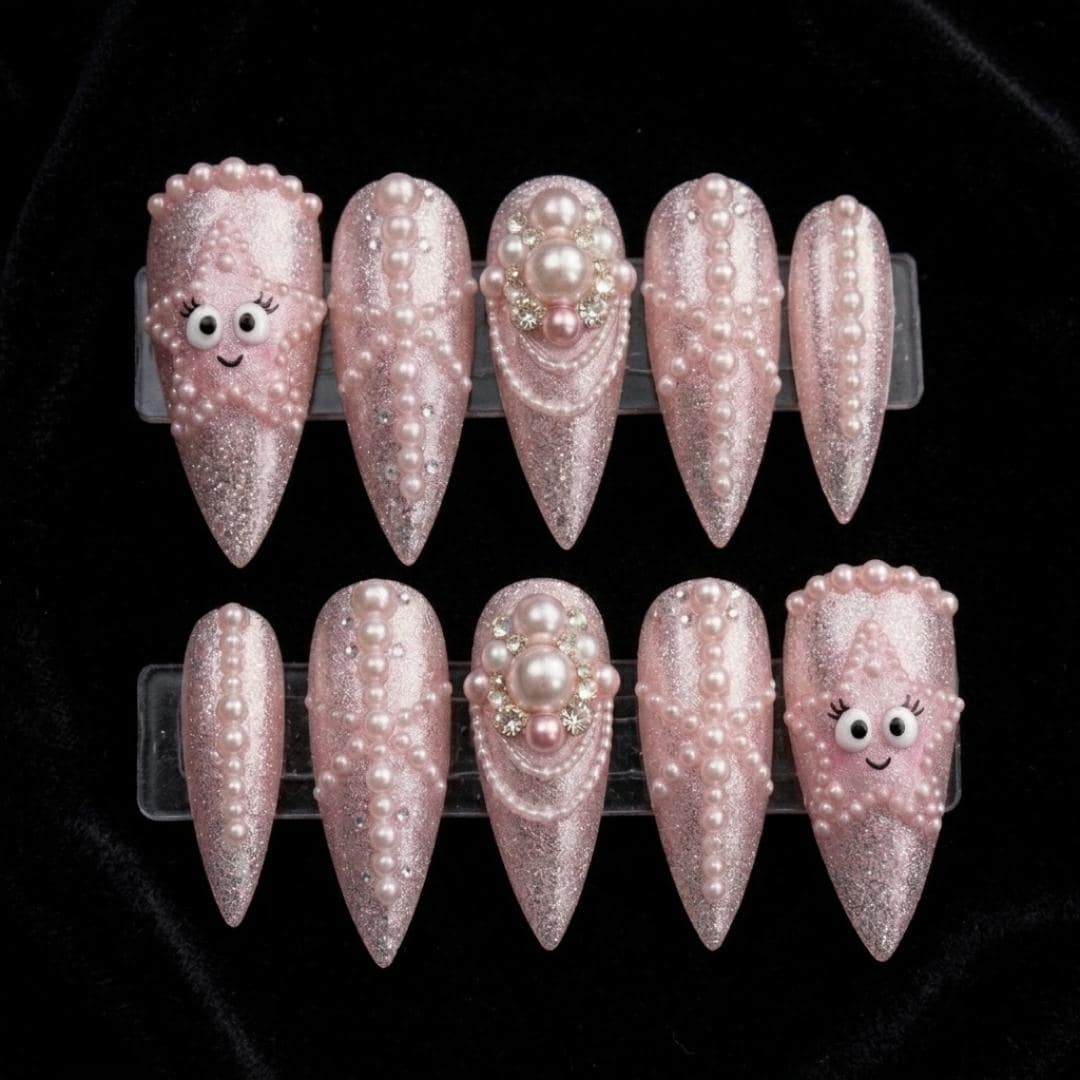 press on nails, custom press on nails, fake nails, Nails Art, stained glass nails, gold press on nails, 3d press on nails, luxury press on nails, handmade press on nails