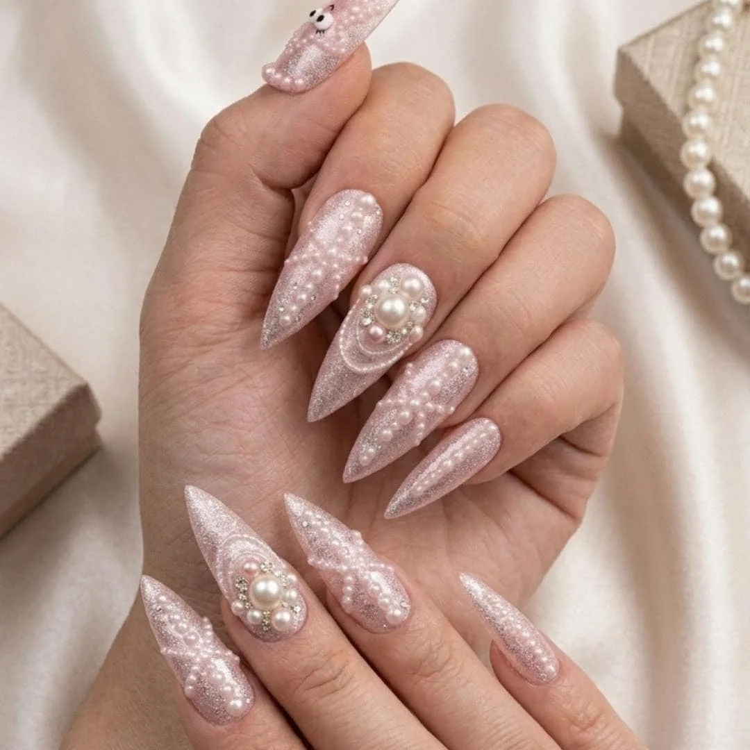 press on nails, custom press on nails, fake nails, Nails Art, stained glass nails, gold press on nails, 3d press on nails, luxury press on nails, handmade press on nails