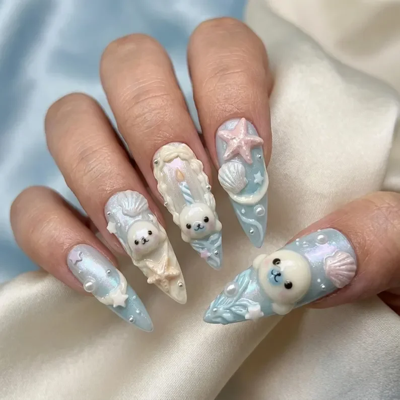 press on nails, custom press on nails, fake nails, Nails Art, stained glass nails, gold press on nails, 3d press on nails, luxury press on nails, handmade press on nails