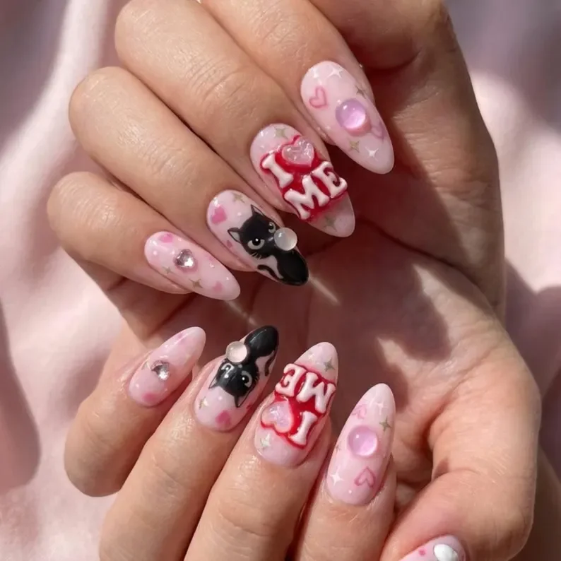 press on nails, custom press on nails, fake nails, Nails Art, stained glass nails, gold press on nails, 3d press on nails, luxury press on nails, handmade press on nails