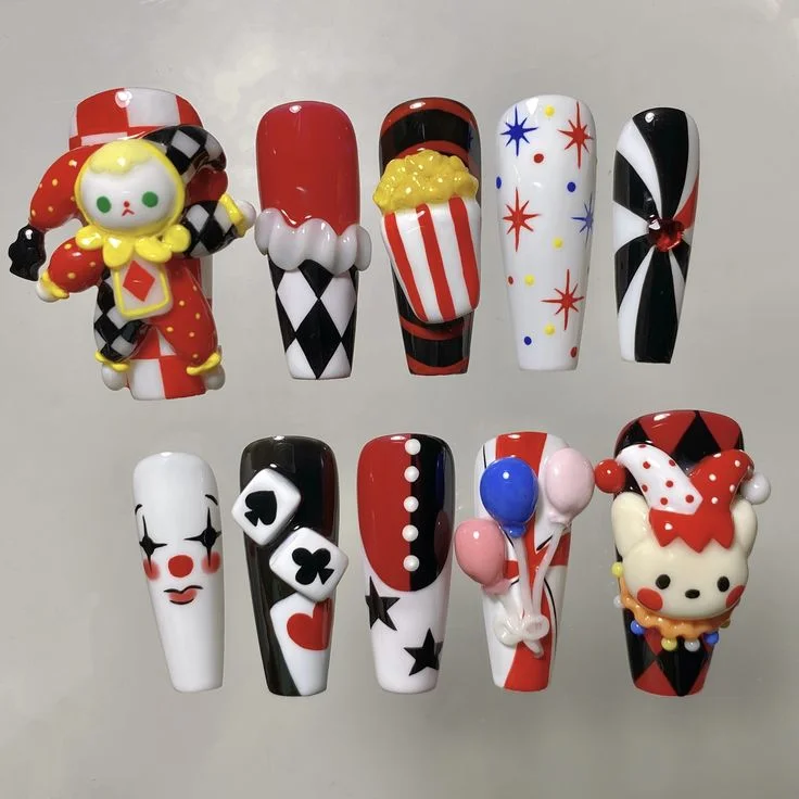 press on nails, custom press on nails, fake nails, Nails Art, stained glass nails, gold press on nails, 3d press on nails, luxury press on nails, handmade press on nails