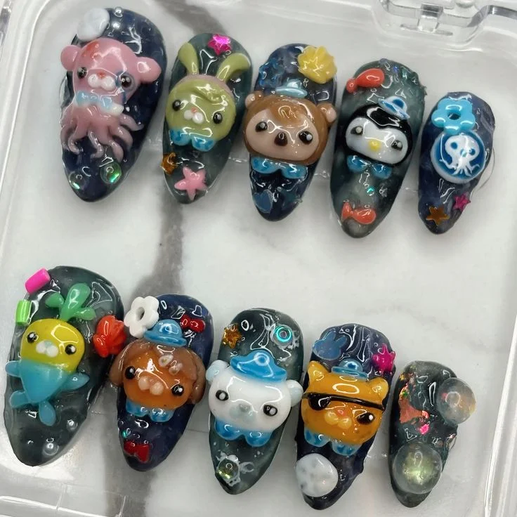 press on nails, custom press on nails, fake nails, Nails Art, stained glass nails, gold press on nails, 3d press on nails, luxury press on nails, handmade press on nails
