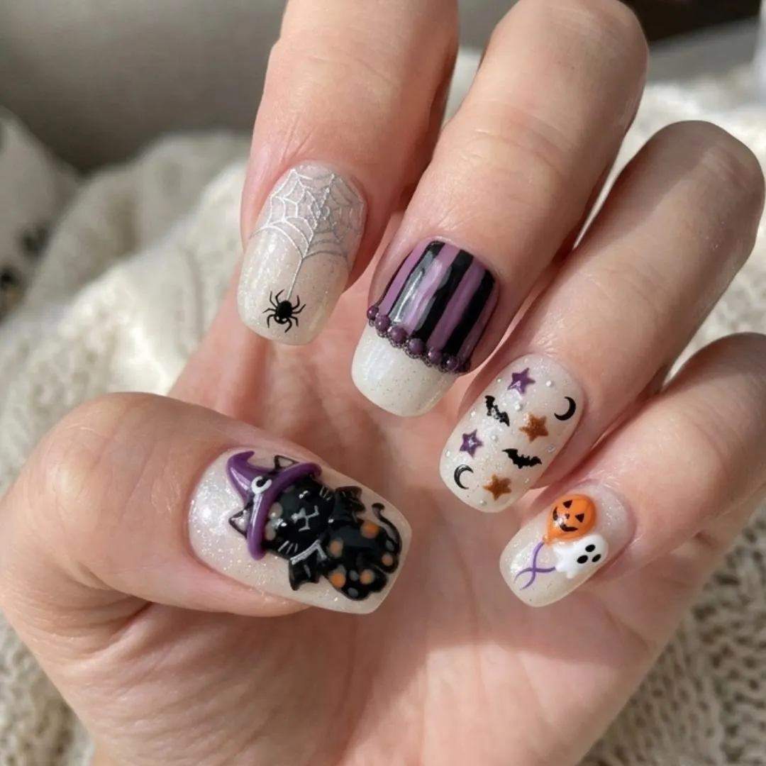 press on nails, custom press on nails, fake nails, Nails Art, stained glass nails, gold press on nails, 3d press on nails, luxury press on nails, handmade press on nails