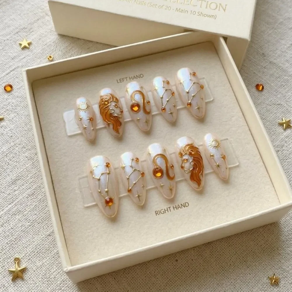 press on nails, custom press on nails, fake nails, Nails Art, stained glass nails, gold press on nails, 3d press on nails, luxury press on nails, handmade press on nails