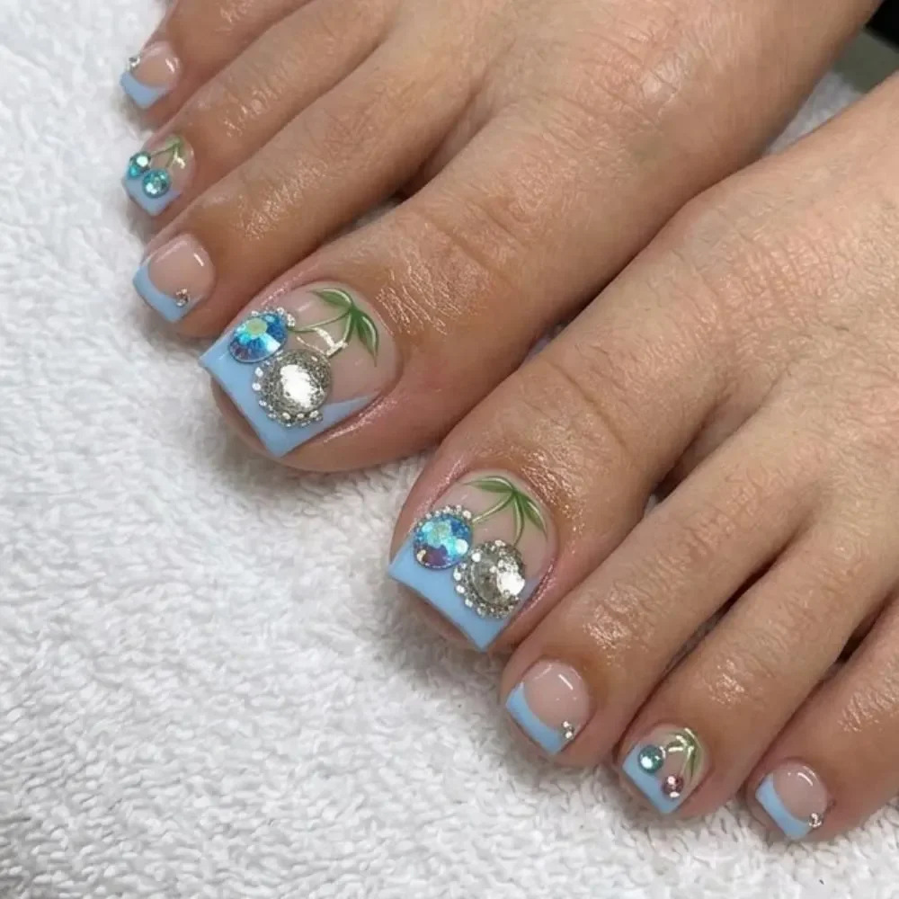 y2k glam, glam toenails, press on nails, custom press on nails, fake nails, Nails Art, stained glass nails, gold press on nails, 3d press on nails, luxury press on nails, handmade press on nails