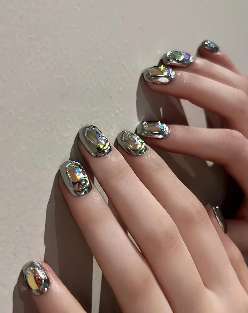 press on nails, custom press on nails, fake nails, Nails Art, stained glass nails, gold press on nails, 3d press on nails, luxury press on nails, handmade press on nails