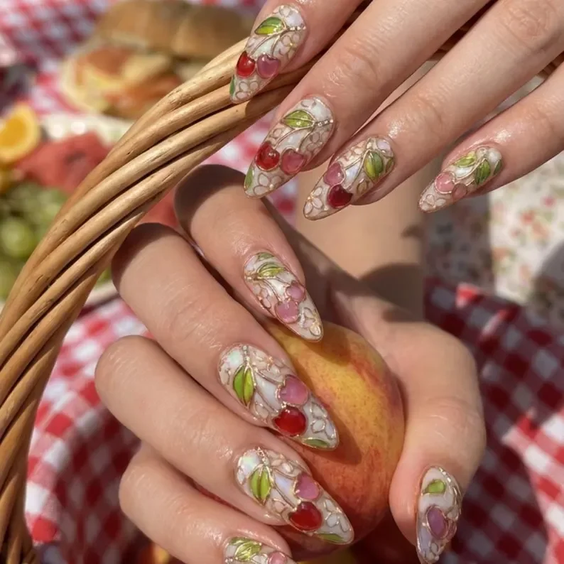 press on nails, custom press on nails, fake nails, Nails Art, stained glass nails, gold press on nails, 3d press on nails, luxury press on nails, handmade press on nails