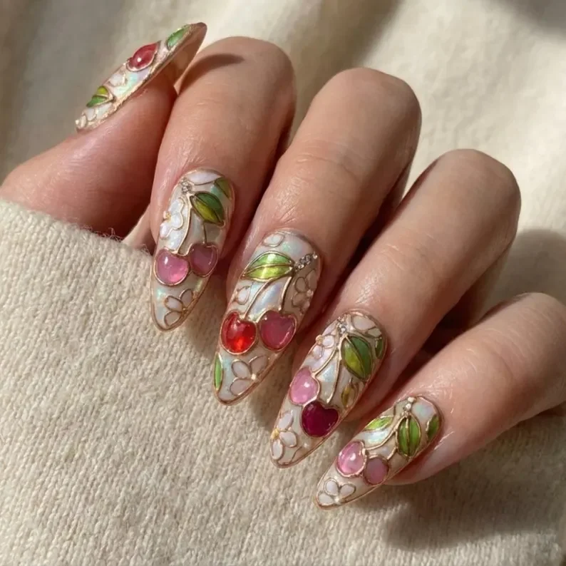 press on nails, custom press on nails, fake nails, Nails Art, stained glass nails, gold press on nails, 3d press on nails, luxury press on nails, handmade press on nails