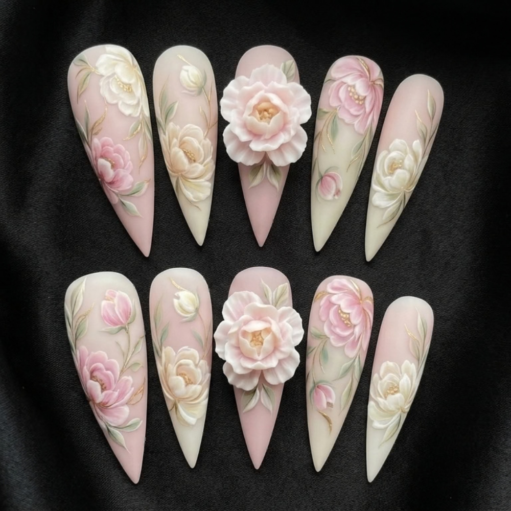 press on nails, custom press on nails, fake nails, Nails Art, stained glass nails, gold press on nails, 3d press on nails, luxury press on nails, handmade press on nails