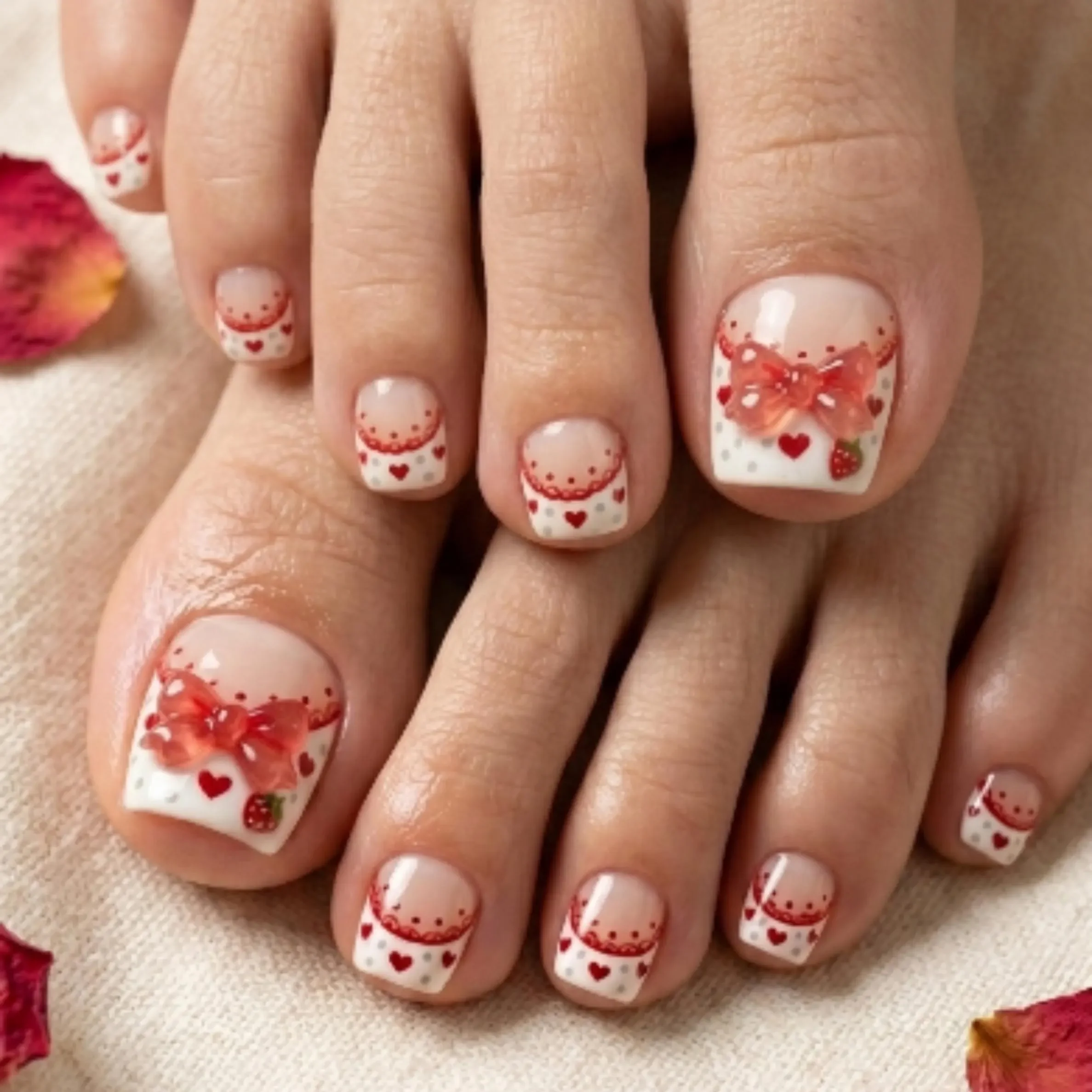 luxury 3D jelly, jelly bow, press on nails, custom press on nails, fake nails, Nails Art, stained glass nails, gold press on nails, 3d press on nails, luxury press on nails, handmade press on nails