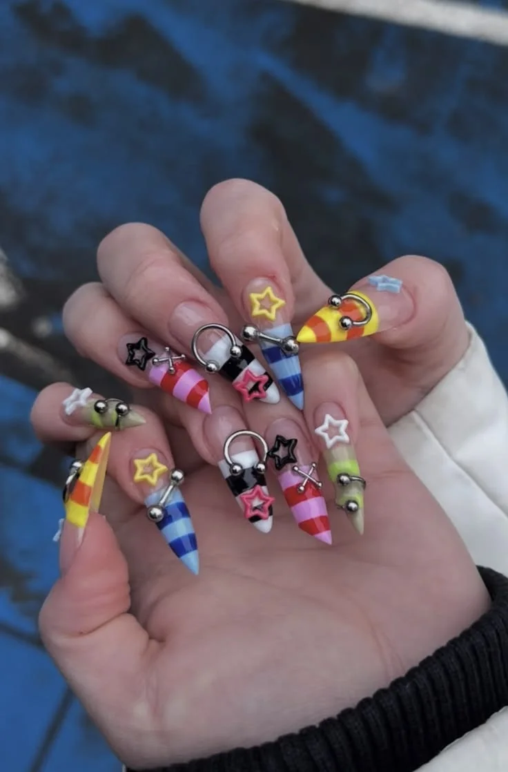 press on nails, custom press on nails, fake nails, Nails Art, stained glass nails, gold press on nails, 3d press on nails, luxury press on nails, handmade press on nails