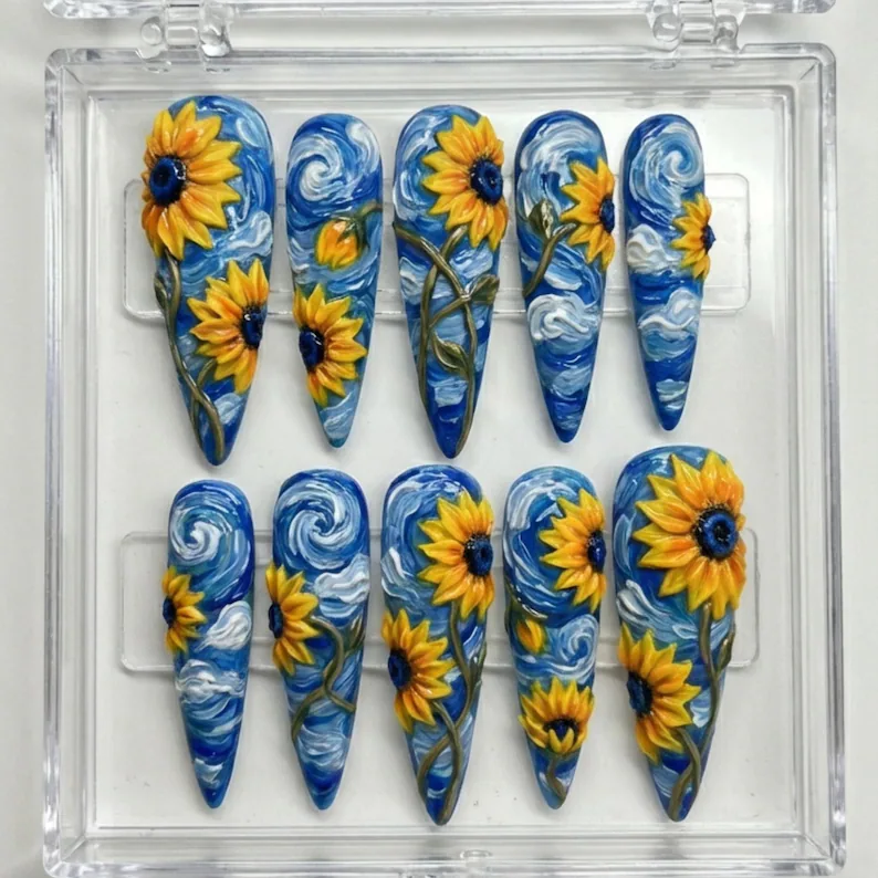 press on nails, custom press on nails, fake nails, Nails Art, stained glass nails, gold press on nails, 3d press on nails, luxury press on nails, handmade press on nails