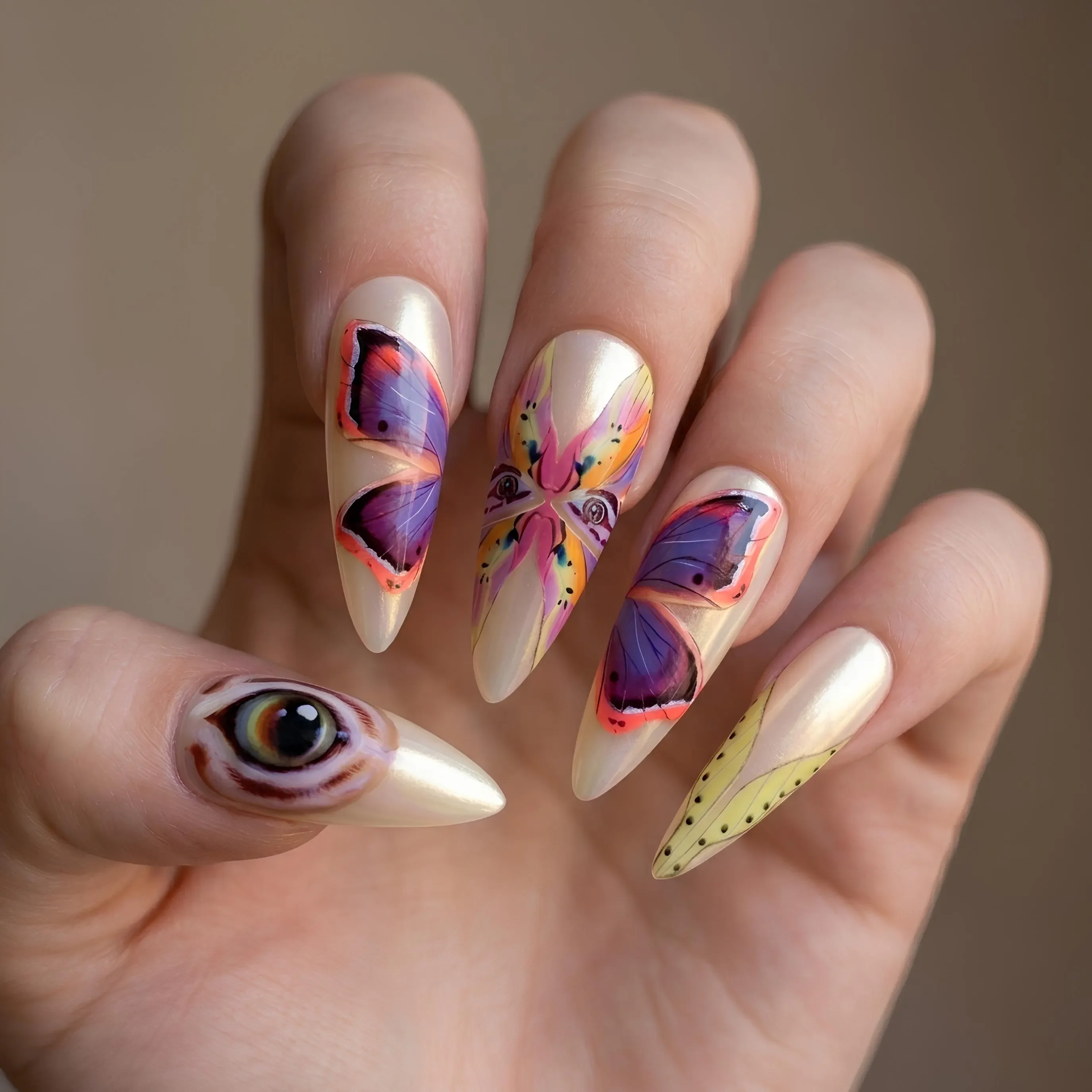 press on nails, custom press on nails, fake nails, Nails Art, stained glass nails, gold press on nails, 3d press on nails, luxury press on nails, handmade press on nails