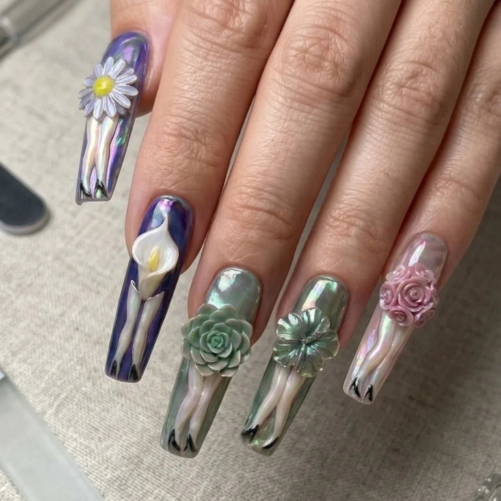 press on nails, custom press on nails, fake nails, Nails Art, stained glass nails, gold press on nails, 3d press on nails, luxury press on nails, handmade press on nails
