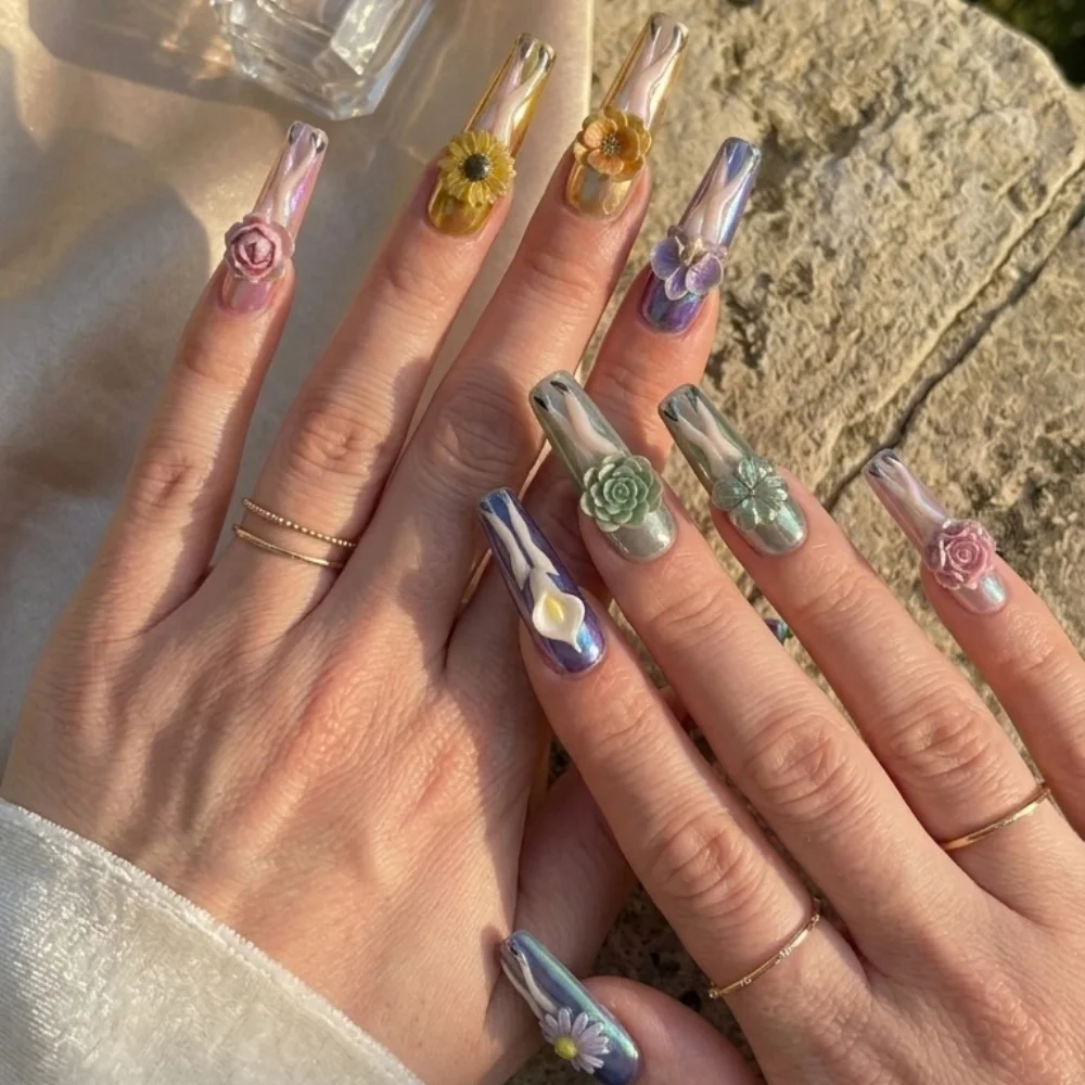 press on nails, custom press on nails, fake nails, Nails Art, stained glass nails, gold press on nails, 3d press on nails, luxury press on nails, handmade press on nails