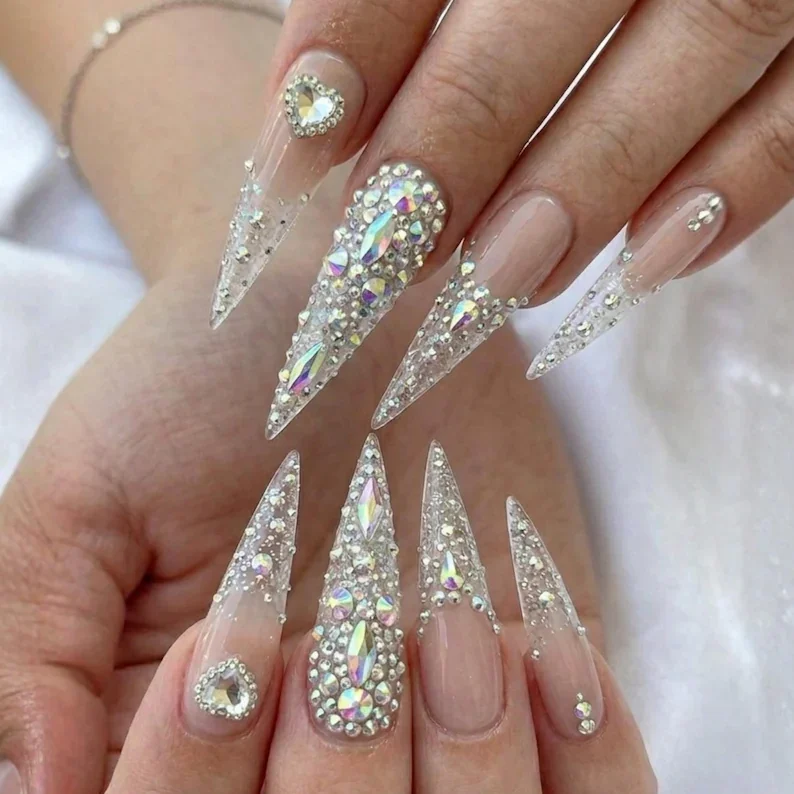 press on nails, custom press on nails, fake nails, Nails Art, stained glass nails, gold press on nails, 3d press on nails, luxury press on nails, handmade press on nails