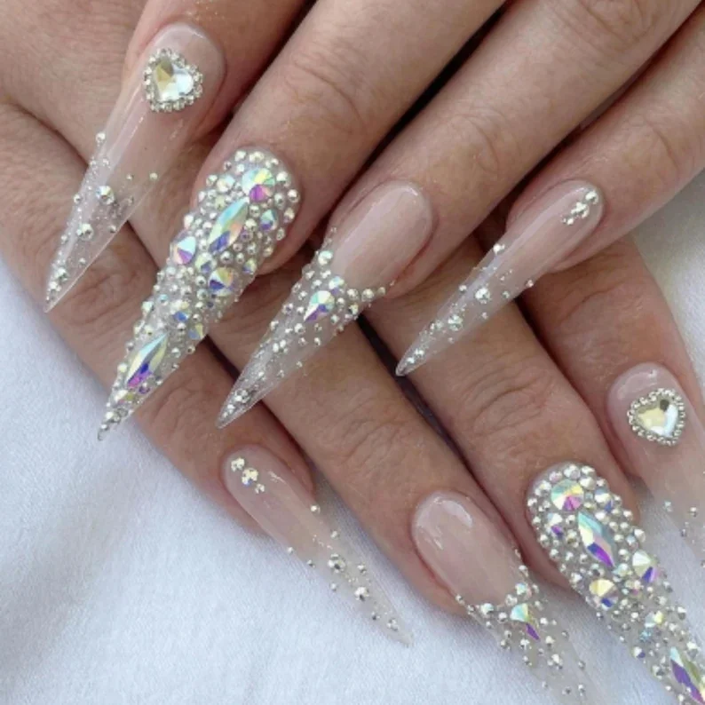 press on nails, custom press on nails, fake nails, Nails Art, stained glass nails, gold press on nails, 3d press on nails, luxury press on nails, handmade press on nails