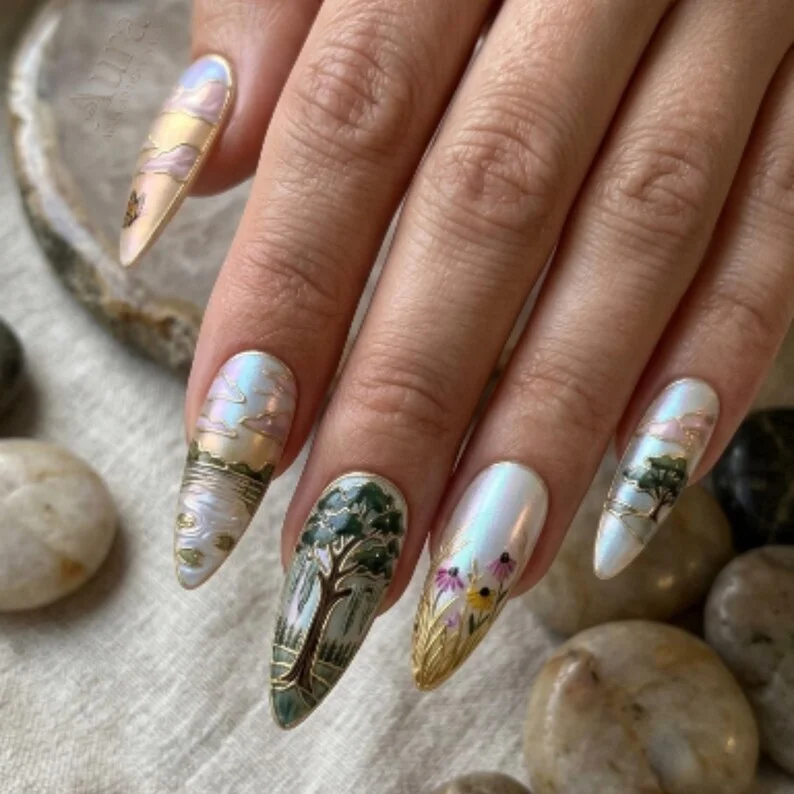 press on nails, custom press on nails, fake nails, Nails Art, stained glass nails, gold press on nails, 3d press on nails, luxury press on nails, handmade press on nails