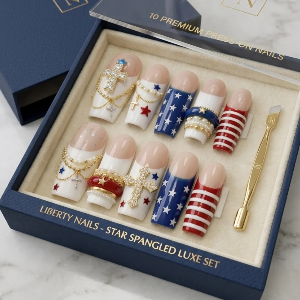 press on nails, custom press on nails, fake nails, Nails Art, stained glass nails, gold press on nails, 3d press on nails, luxury press on nails, handmade press on nails