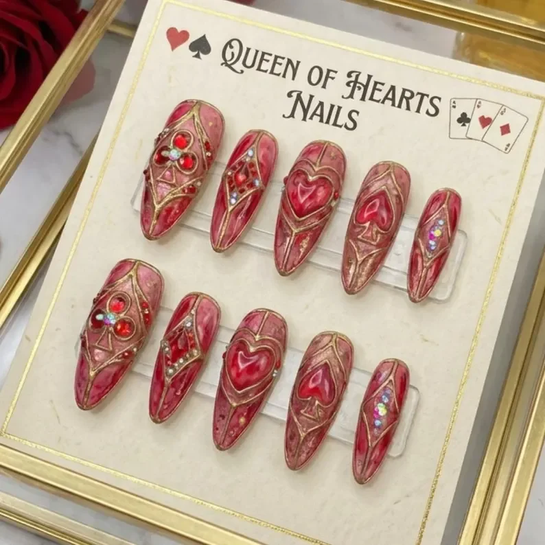 press on nails, custom press on nails, fake nails, Nails Art, stained glass nails, gold press on nails, 3d press on nails, luxury press on nails, handmade press on nails