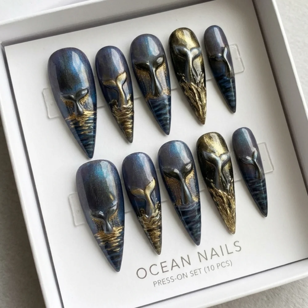 press on nails, custom press on nails, fake nails, Nails Art, stained glass nails, gold press on nails, 3d press on nails, luxury press on nails, handmade press on nails