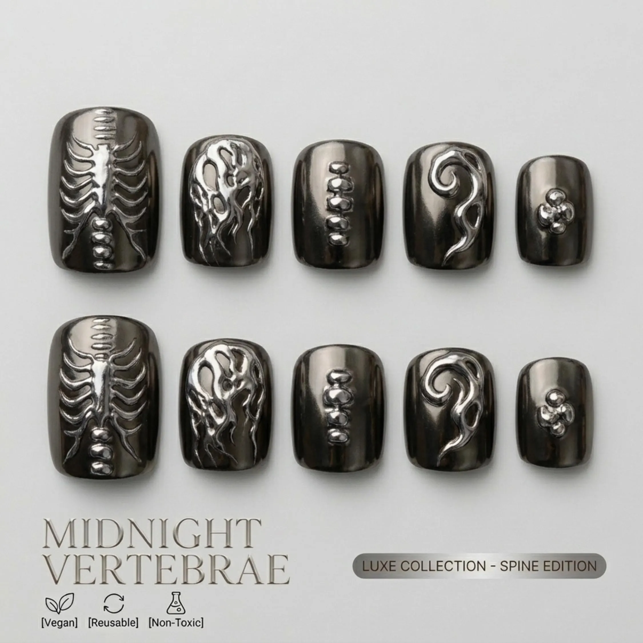 press on toes, gothic skeleton, press on nails, custom press on nails, fake nails, Nails Art, stained glass nails, gold press on nails, 3d press on nails, luxury press on nails, handmade press on nails