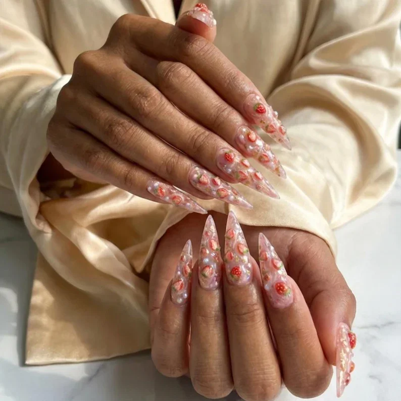 press on nails, custom press on nails, fake nails, Nails Art, stained glass nails, gold press on nails, 3d press on nails, luxury press on nails, handmade press on nails