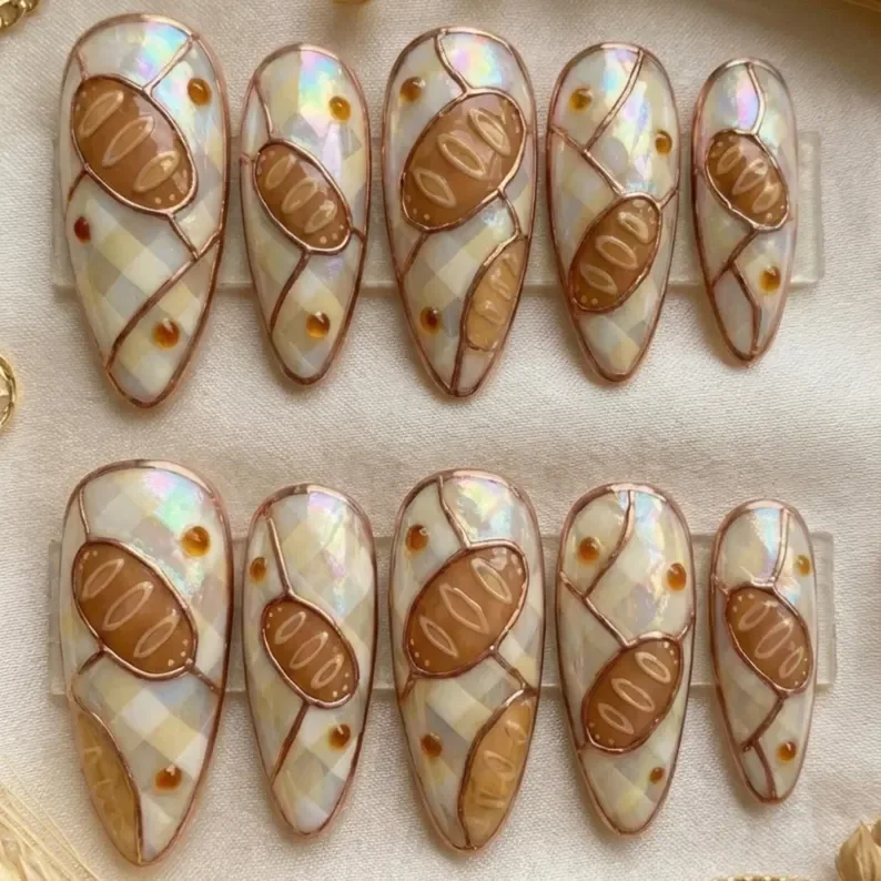 press on nails, custom press on nails, fake nails, Nails Art, stained glass nails, gold press on nails, 3d press on nails, luxury press on nails, handmade press on nails
