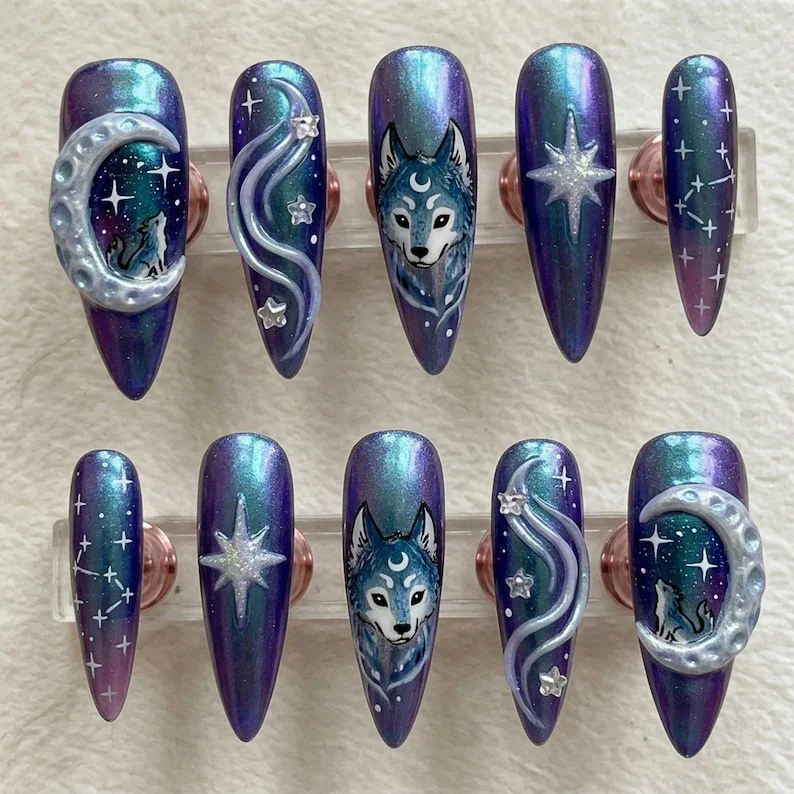 press on nails, custom press on nails, fake nails, Nails Art, stained glass nails, gold press on nails, 3d press on nails, luxury press on nails, handmade press on nails