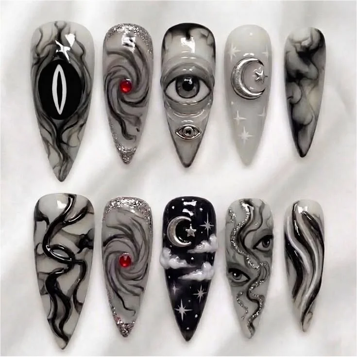 press on nails, custom press on nails, fake nails, Nails Art, stained glass nails, gold press on nails, 3d press on nails, luxury press on nails, handmade press on nails